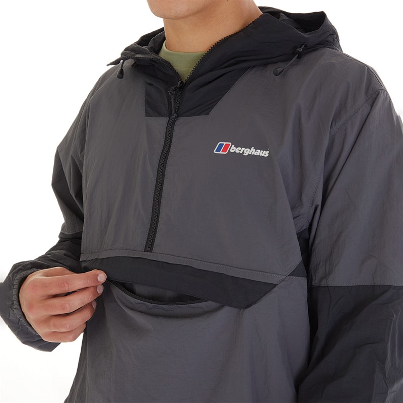 Berghaus Mens Urban Co-Ord Wind Jacket Grey/Black