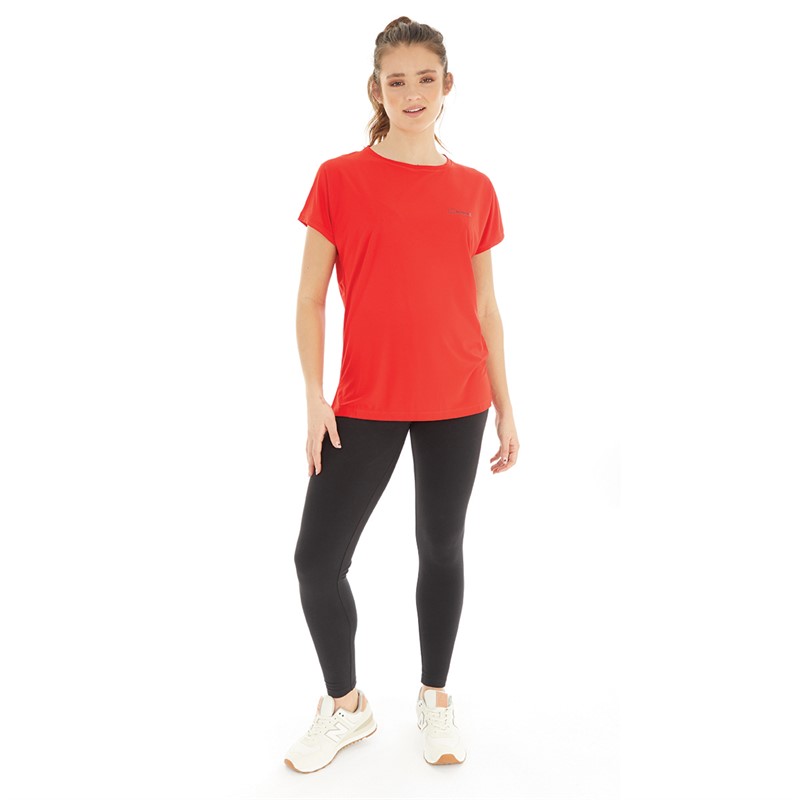 Berghaus Womens Nesna Base Top Red/Red