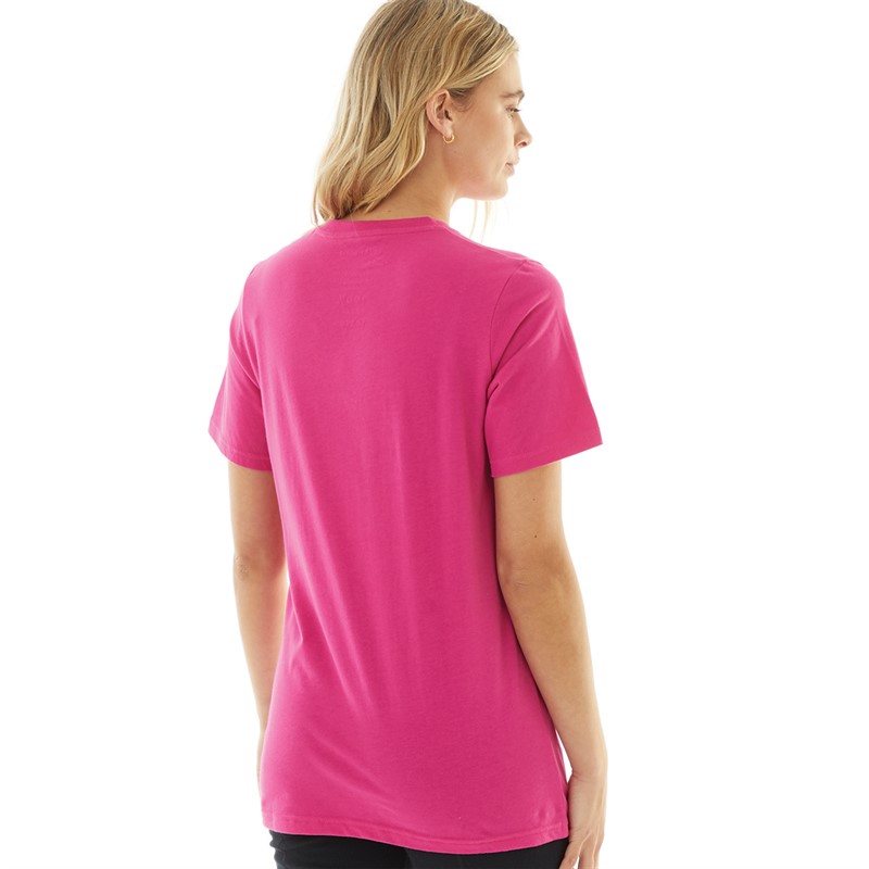 Berghaus Womens Boyfriend Big Classic Logo T-Shirt Pink/Pink