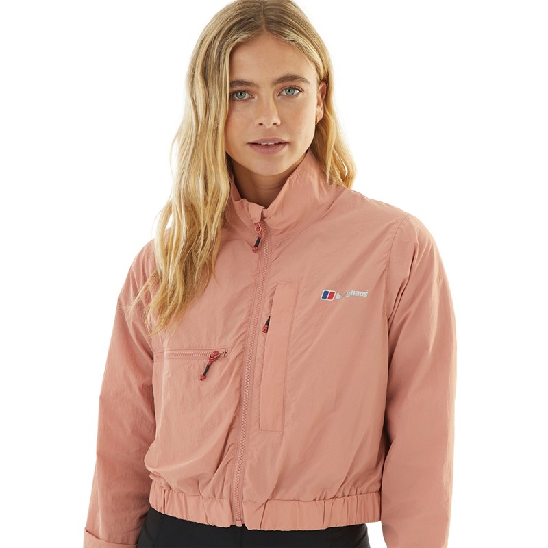 Berghaus Womens Urban Cropped Co-Ord Wind Jacket Pink