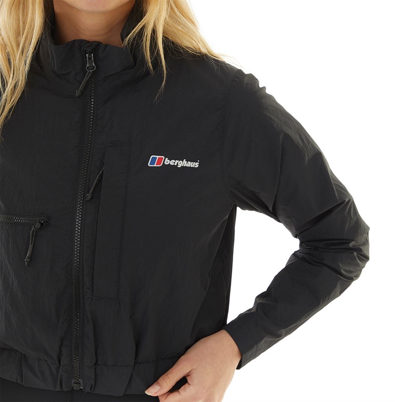 Berghaus Womens Urban Cropped Co-Ord Wind Jacket Black