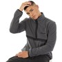Berghaus Mens Aslam Half Zip Micro Fleece Grey/Black