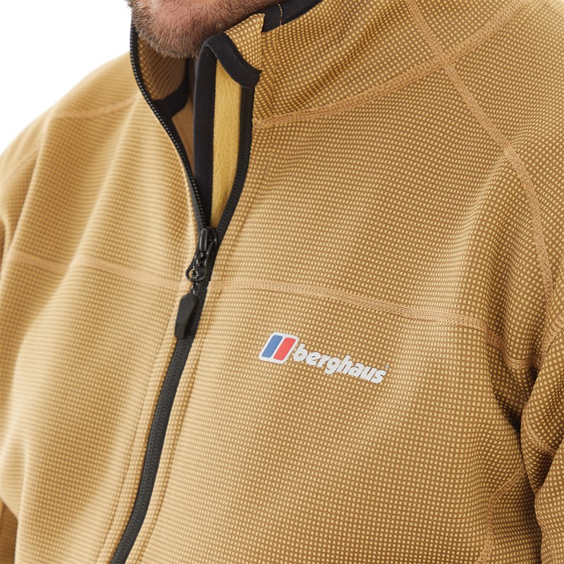 Berghaus Mens Pravitale Mtn 2.0 Full Zip Fleece Jacket Natural/Natural