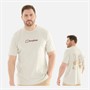 Berghaus Mens Grid Peak T-Shirt Ecru/Ecru