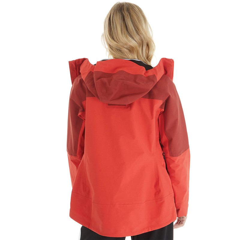 Berghaus Womens Highland Storm 3L Hydroshell Waterproof Jacket Red/Dark Red