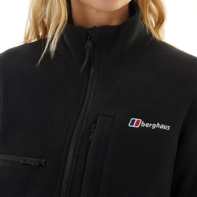 Berghaus Womens Urban Cropped Co-Ord Fleece Jacket Black