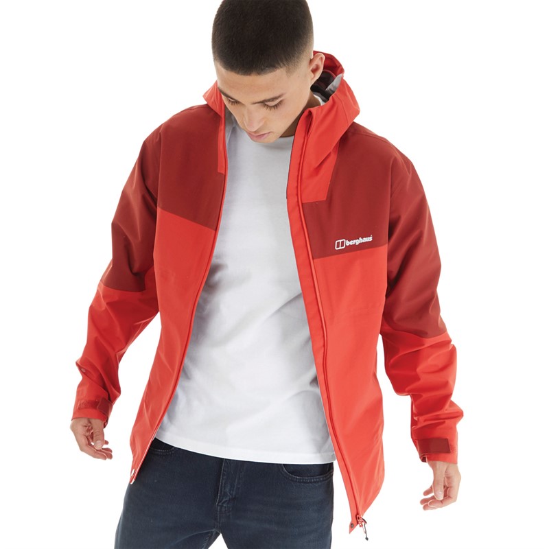 Mens red berghaus jacket sale