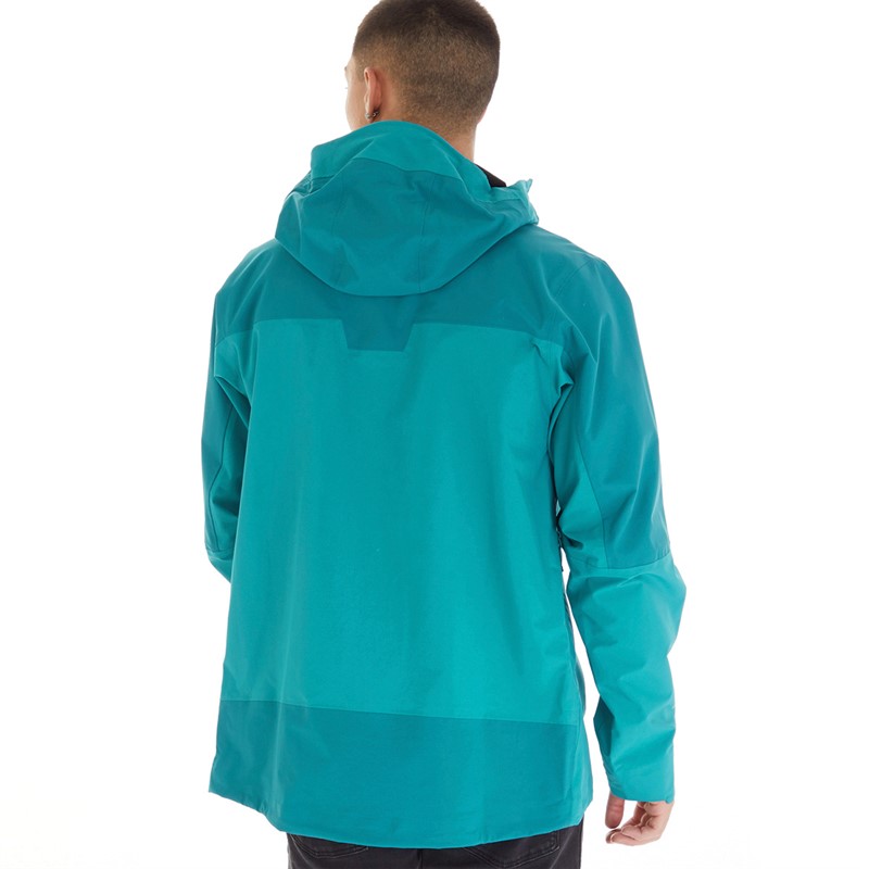 Berghaus Mens Highland Storm 3L Hydroshell Elite Waterproof Jacket Dark Turquoise/Dark Turquoise