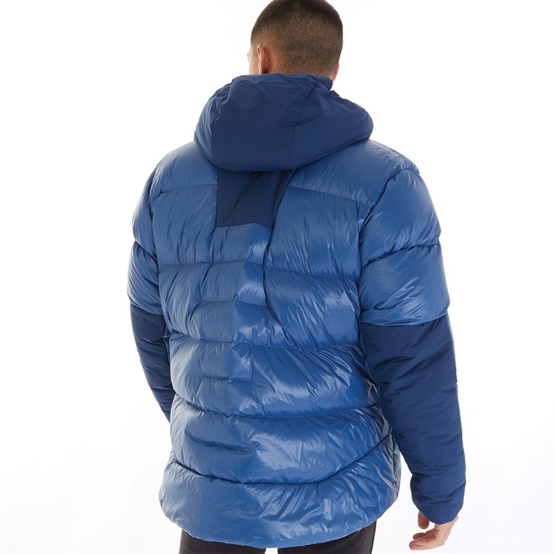 Berghaus Mens Urban Arkos Reflect Hydrodown Insulated Padded Hooded Down Jacket Blue/Blue