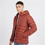Berghaus Mens Silksworth Hydrodown Insulated Padded Hooded Down Jacket Dark Red/Dark Red