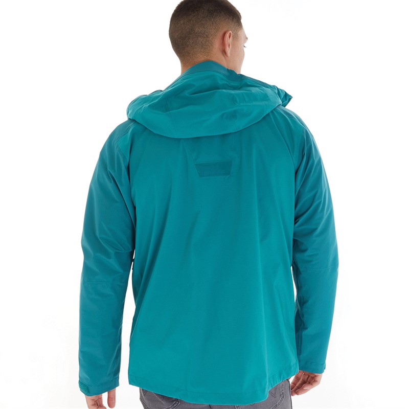 Berghaus Mens Truda Flex Pertex Waterproof Jacket Dark Turquoise/Dark Turquoise