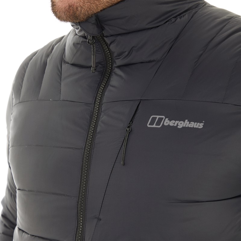 Berghaus Mens Silksworth Hydrodown Insulated Padded Down Jacket Black/Black