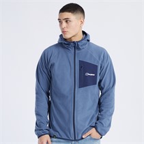 Berghaus Mens Tathwell Hooded Fleece Jacket Vintage Indigo