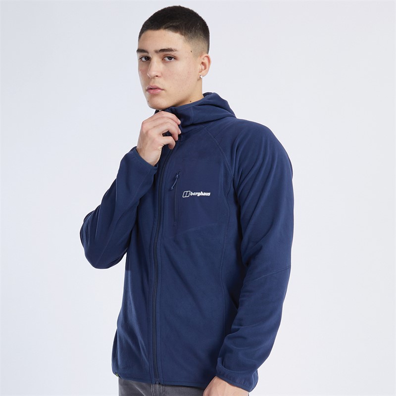 Berghaus Mens Tathwell Hooded Fleece Jacket Dusk