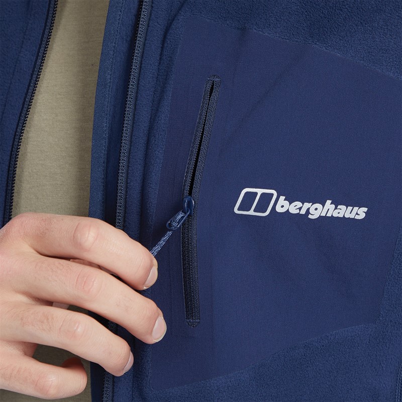 Berghaus Mens Tathwell Hooded Fleece Jacket Dusk