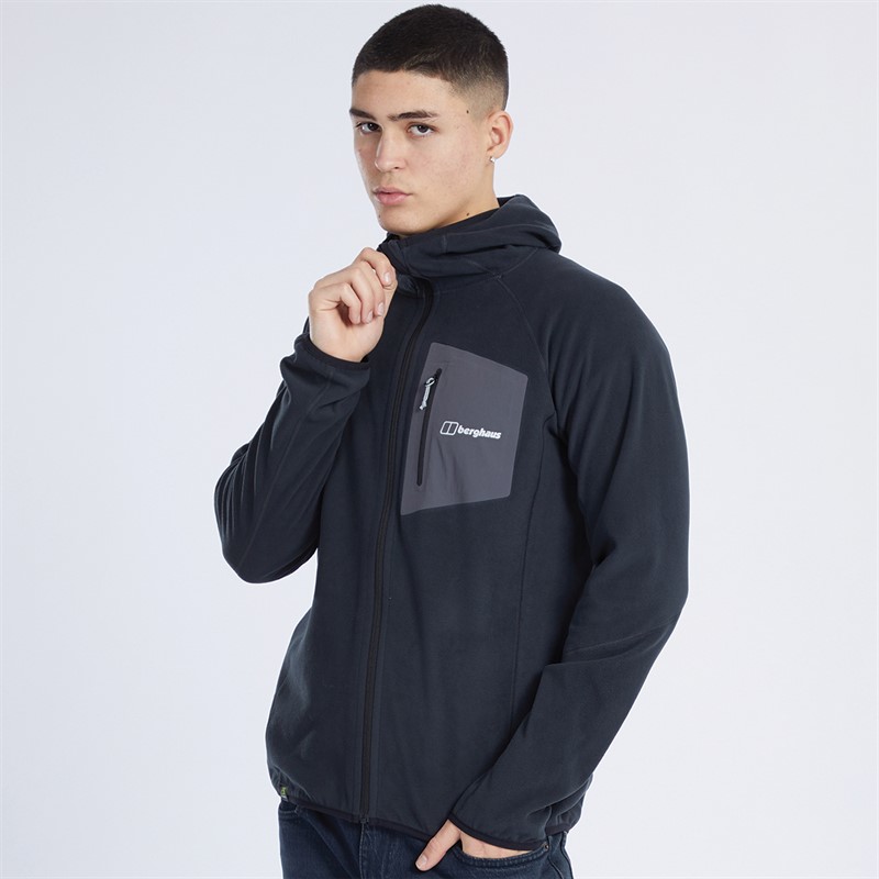 Berghaus Arnaby Heren Capuchonjack - Zwart, Comfortabele Hoodie