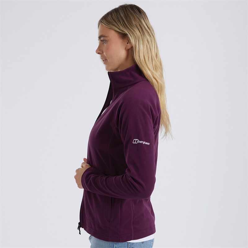 Berghaus Womens Arnside Full Zip Fleece Jacket Winter Bloom