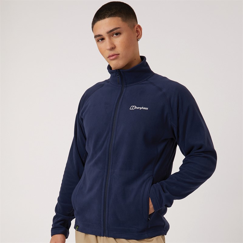 Buy Berghaus Mens Arnside Full Zip Fleece Jacket Dusk