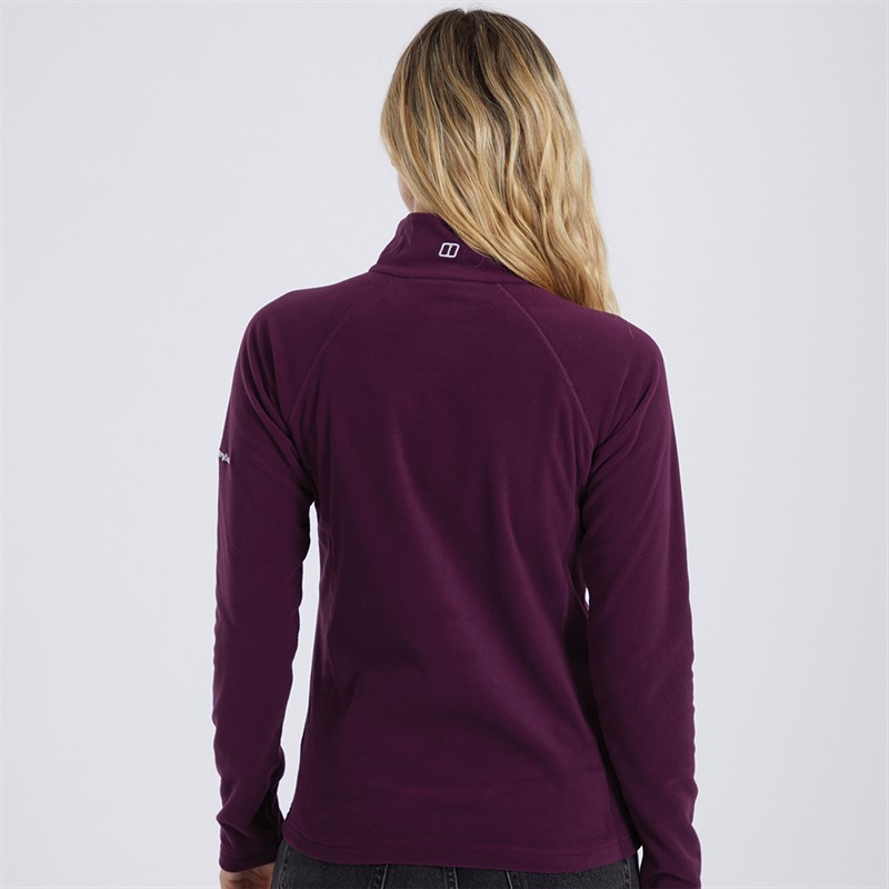 Berghaus Womens Arnside Half Zip Fleece Winter Bloom