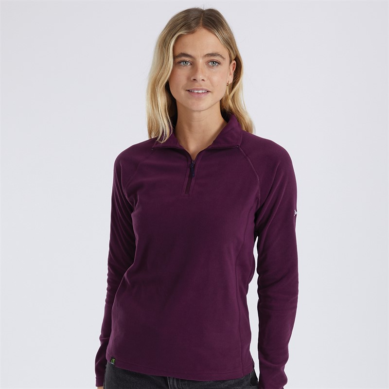 Berghaus Womens Arnside Half Zip Fleece Winter Bloom