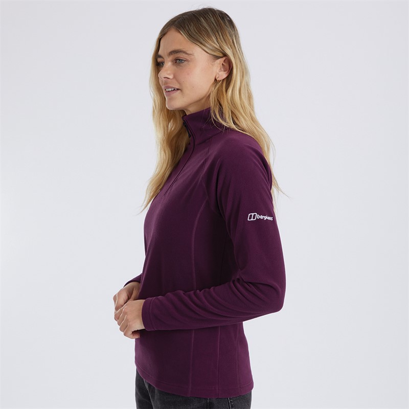 Berghaus Womens Arnside Half Zip Fleece Winter Bloom