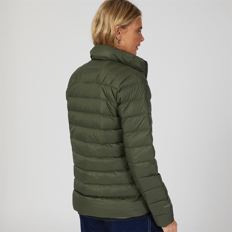 Berghaus Womens Silksworth Hydrodown Insulated Padded Down Jacket Green/Green