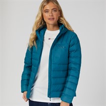 Berghaus Womens Silksworth Hydrodown Insulated Padded Hooded Down Jacket Dark Turquoise/Dark Turquoise