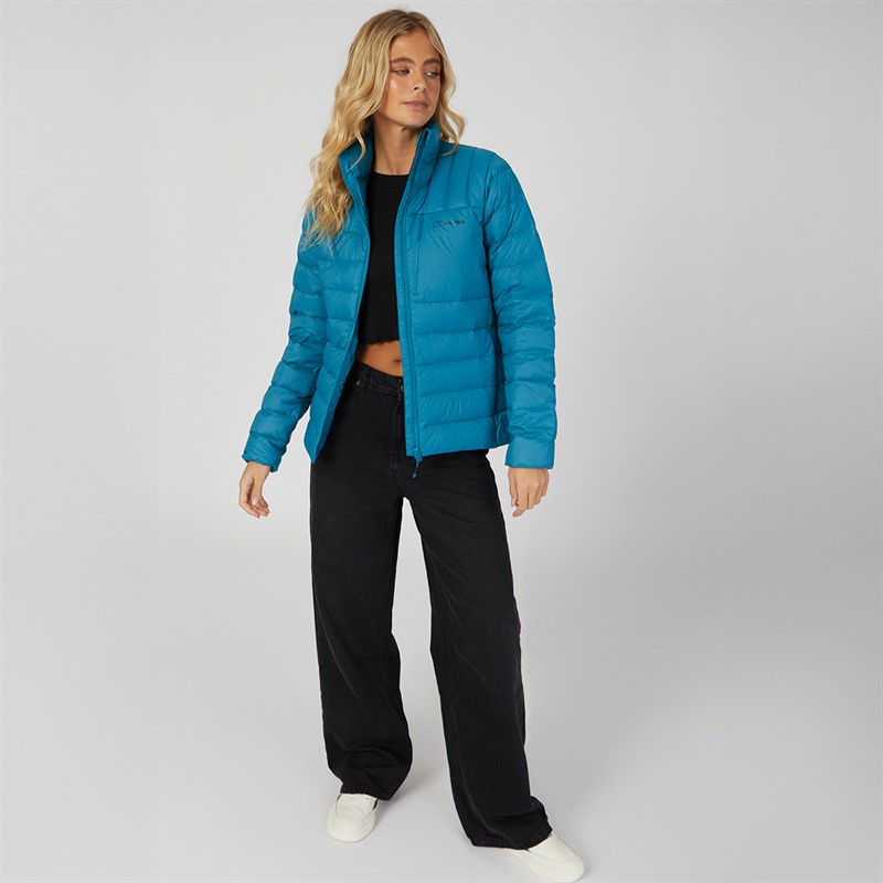 Berghaus Womens Silksworth Hydrodown Insulated Padded Down Jacket Turquoise/Turquoise