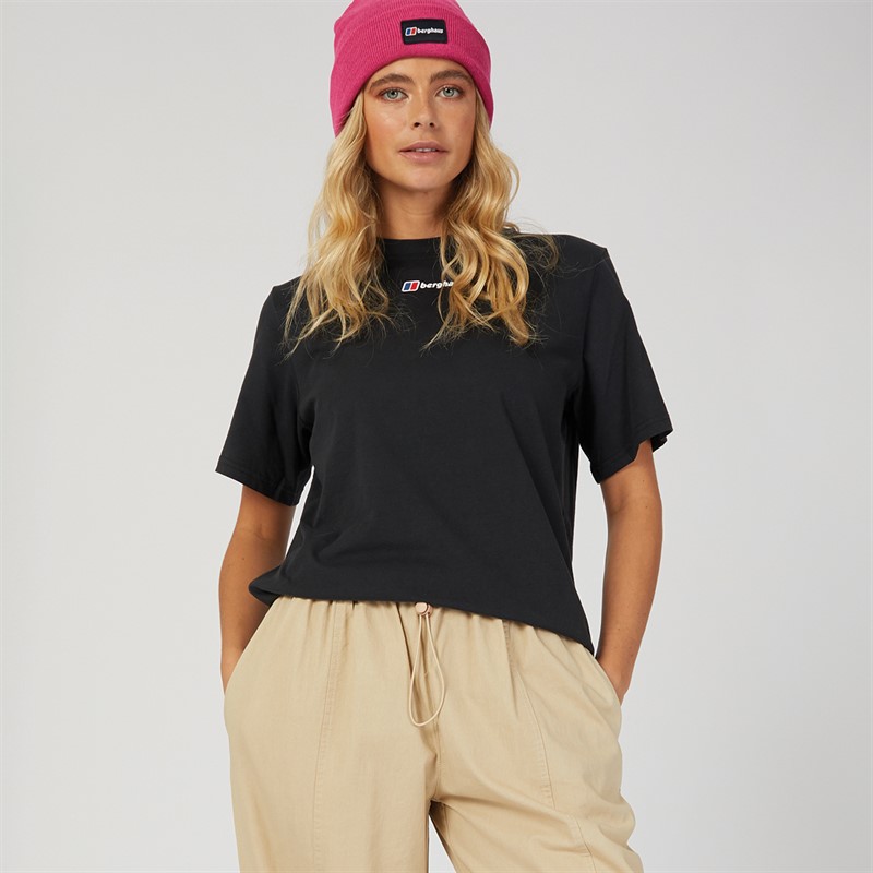 Berghaus Womens Boyfriend Three Layers T-Shirt Black/Black