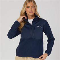 Berghaus Womens Fadley Half Zip Fleece Dark Blue/Dark Blue