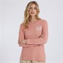 Berghaus Womens Linear Landscape Long Sleeve T-Shirt Pink