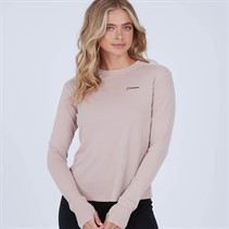 Berghaus Womens Ivyhill Long Sleeve Top Light Pink/Light Pink