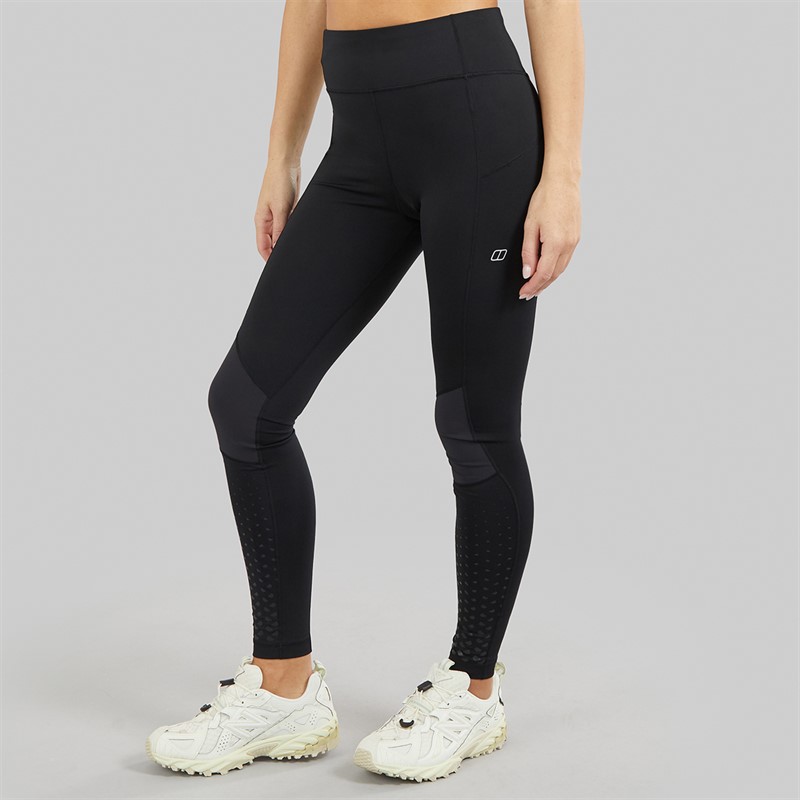 Berghaus Womens Lelyur Trekking Base Tight Leggings Black/Black