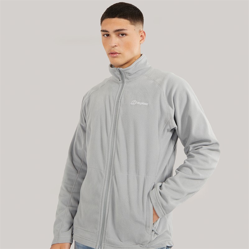 Berghaus Mens Anwick Full Zip Fleece Jacket Monument