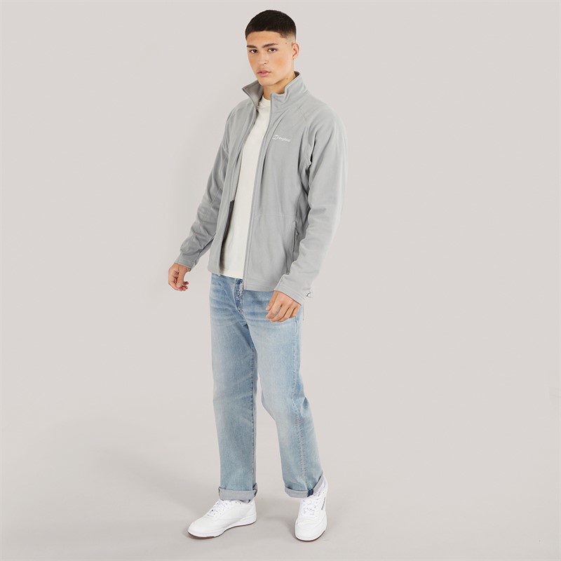 Berghaus Mens Anwick Full Zip Fleece Jacket Monument