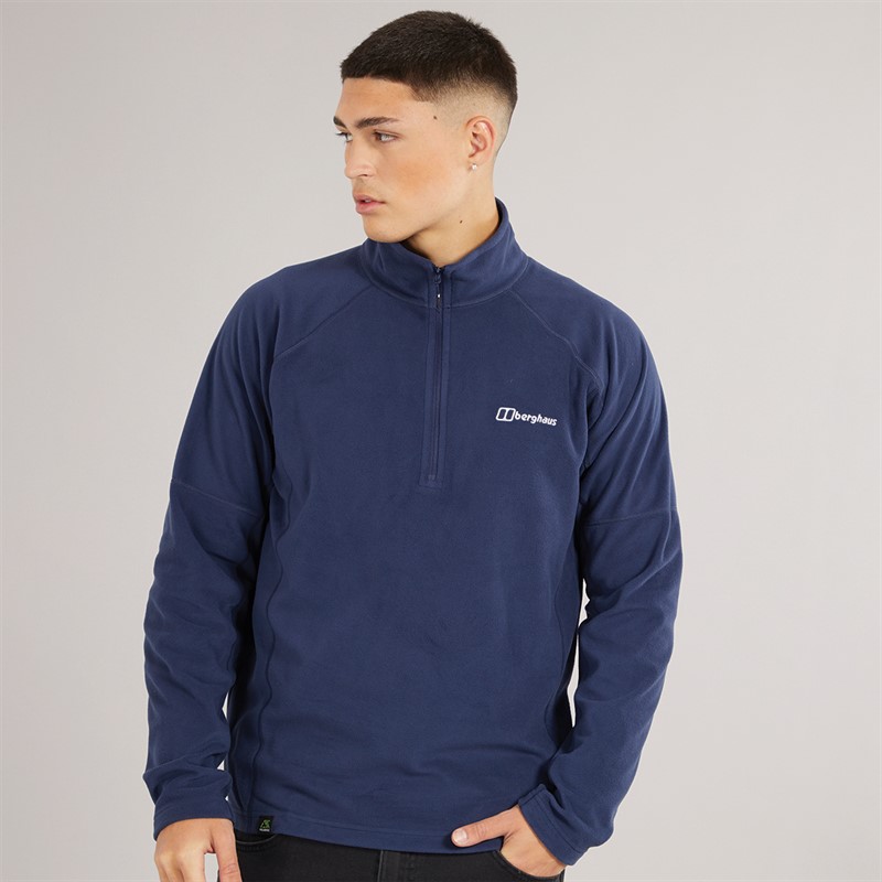 Berghaus Mens Anwick Half Zip Fleece Jacket Dusk