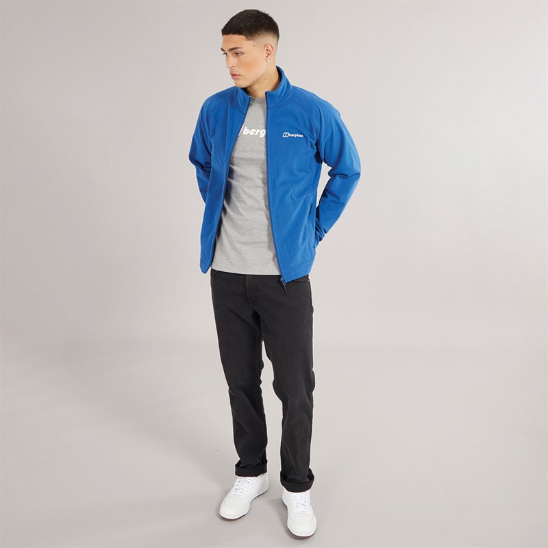 Berghaus Mens Anwick Full Zip Fleece Jacket Limoges