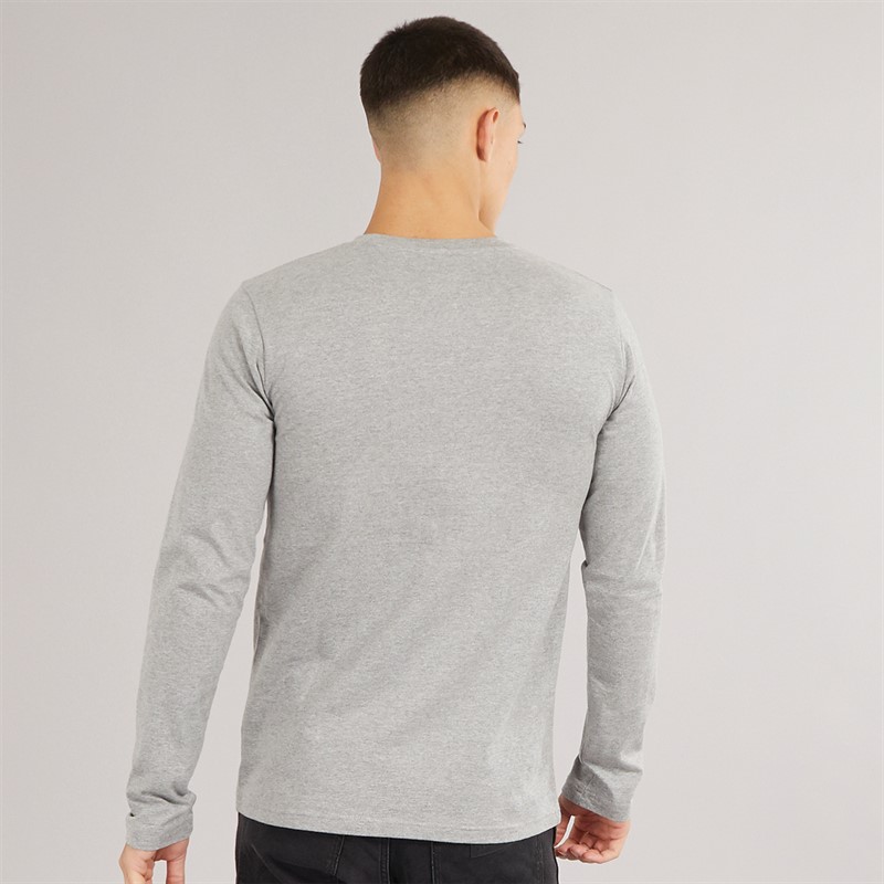 Berghaus Mens Big Logo Long Sleeve T-Shirt Dark Grey/Dark Grey