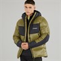 Berghaus Mens Urban Arkos Reflect Hydrodown Insulated Padded Down Jacket Light Green/Black