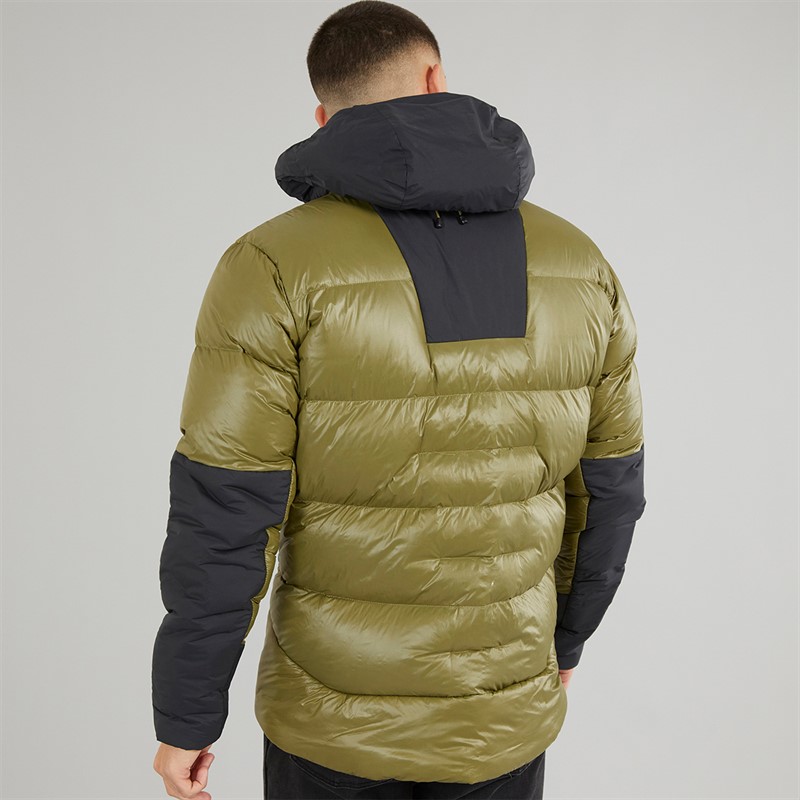 Berghaus Mens Urban Arkos Reflect Hydrodown Insulated Padded Down Jacket Light Green/Black