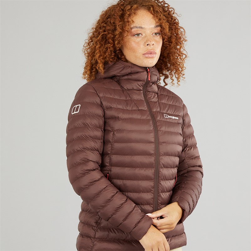 Berghaus Womens Trail-Nomad Insulated Hooded Jacket Brown/Brown