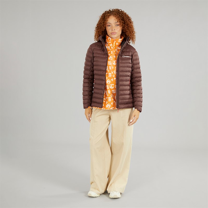 Berghaus Womens Trail-Nomad Insulated Hooded Jacket Brown/Brown