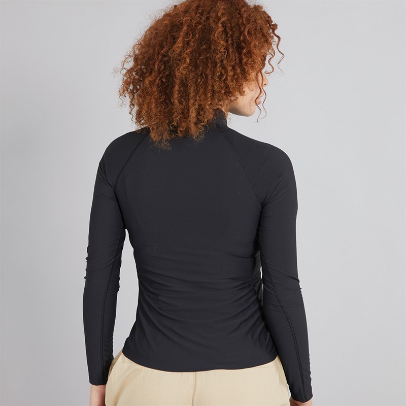 Berghaus Womens 24/7 Tech Half Zip Long Sleeve Top Black/White