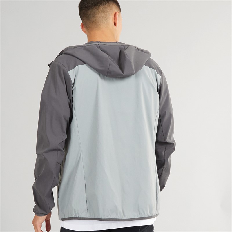 Berghaus Mens Theran 2.0 Full Zip Hooded Jacket Grey/Grey