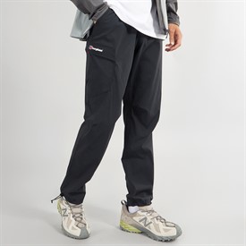 Buy Berghaus Mens Navigator 21 Woven Walking Trousers Black/Red