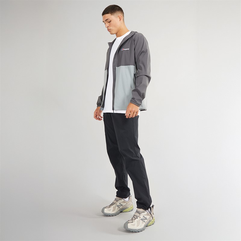 Berghaus Mens Navigator 21 Woven Walking Trousers Black/Red