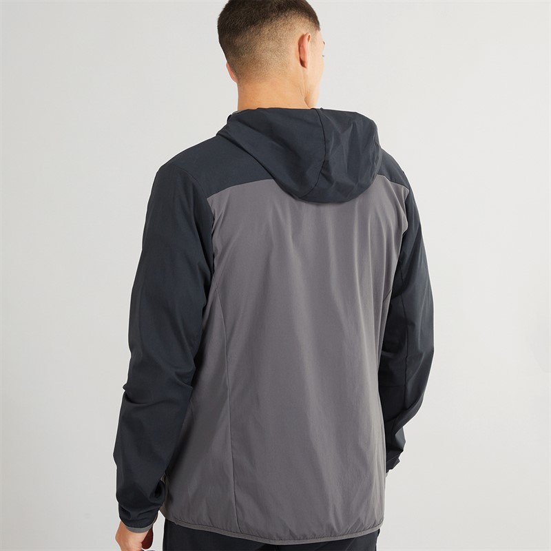 Berghaus Mens Theran 2.0 Full Zip Hooded Jacket Grey/Black