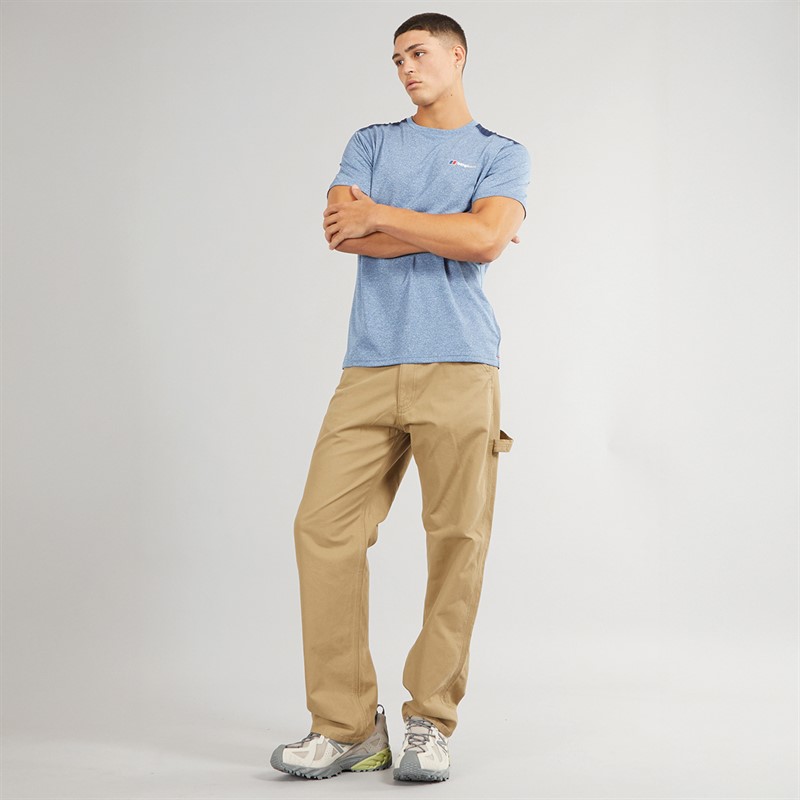 Berghaus Mens 24/7 Explorer T-Shirt Blue/Blue