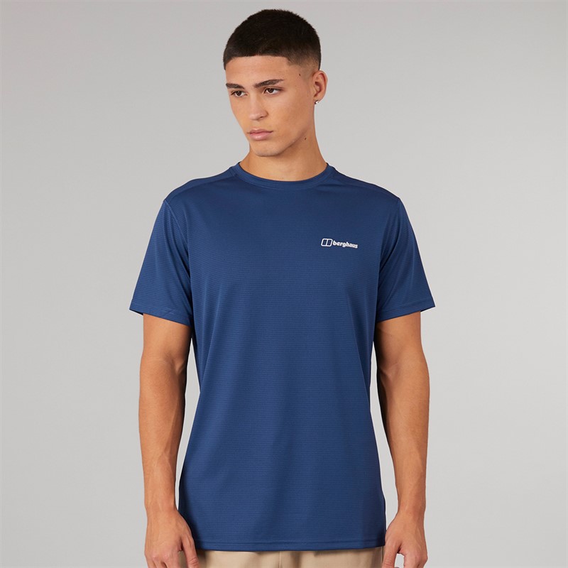 Berghaus Mens Easterly Tech T-Shirt Dark Blue