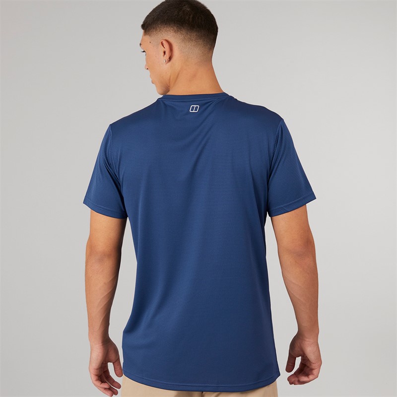 Berghaus Mens Easterly Tech T-Shirt Dark Blue
